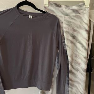 Athleta Girl Leggings and Top-